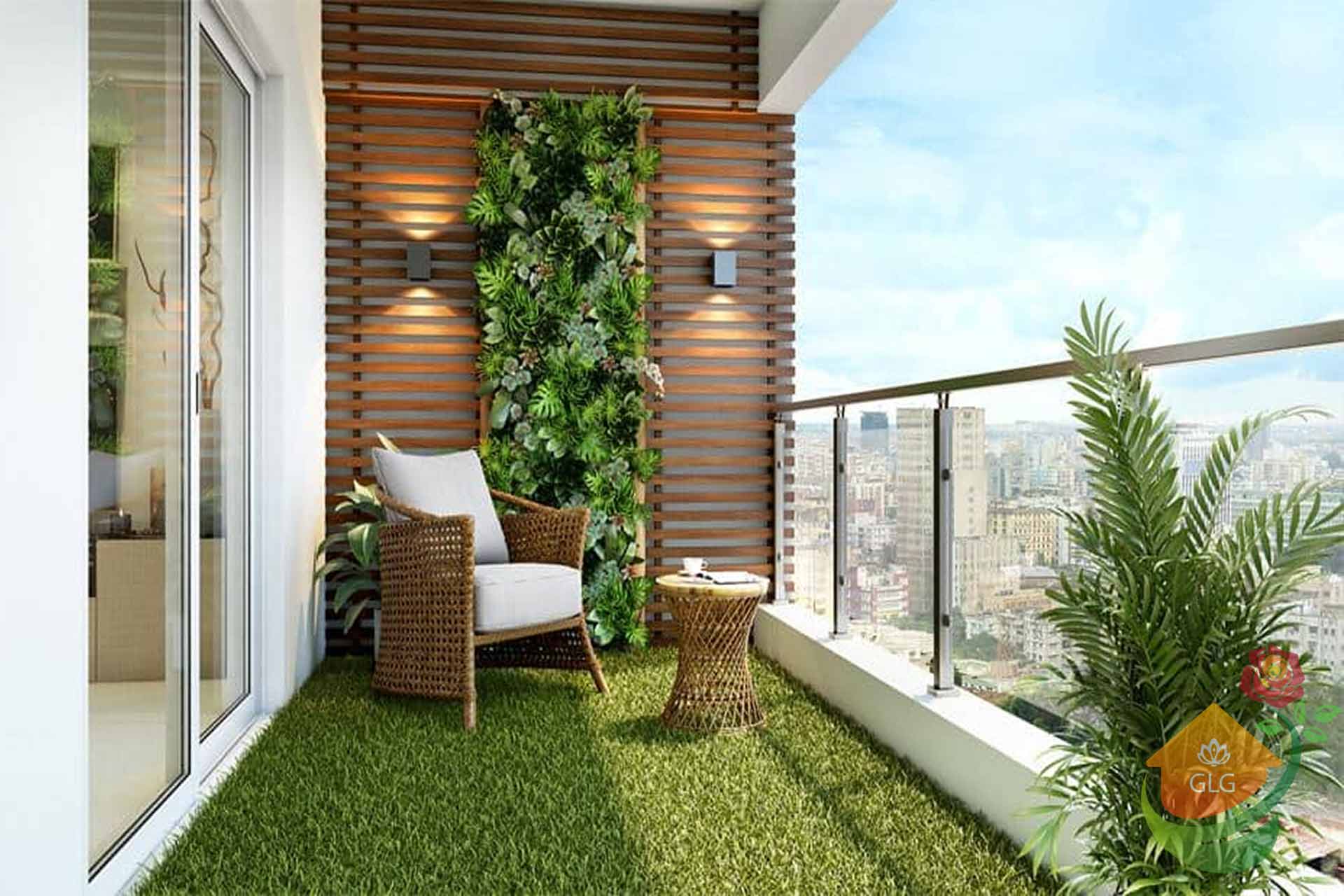 ایده های فضای سبز کوچک برای تراس ویلا