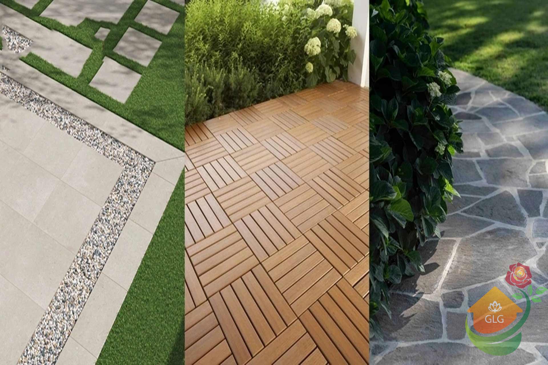 بهترین کفپوش ها برای حیاط های مرطوب