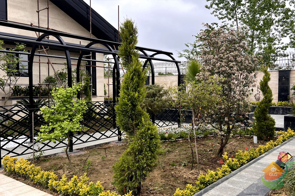  پروژه محوطه سازی در صومعه سرا