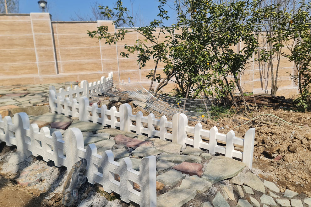 آبنما اجرا شده در محوطه روستای آبرود فومن